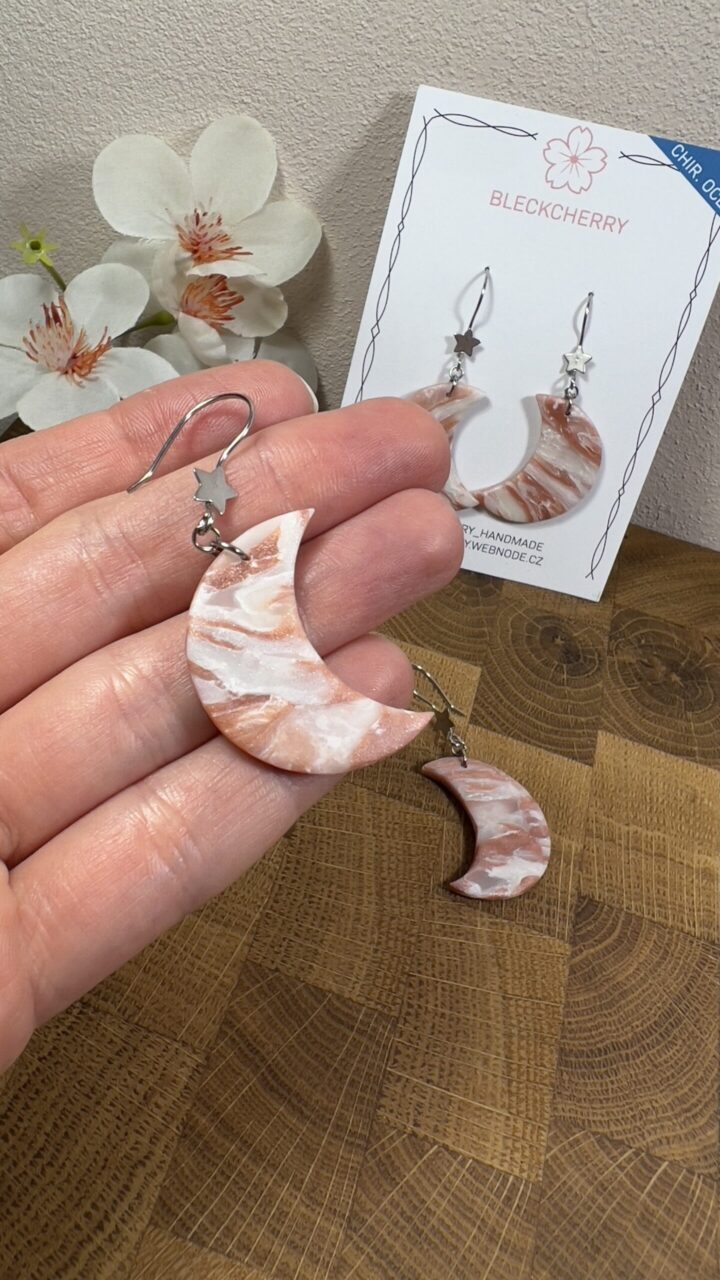 Měsíc s hvězdičkou - chir. ocel - Obrázek 3