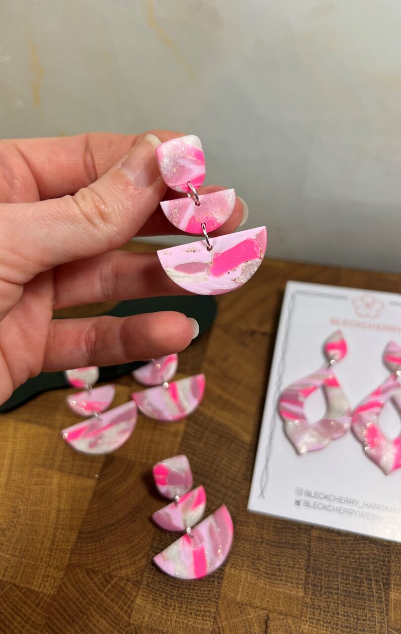 Lodičky pink multicolor - Obrázek 3