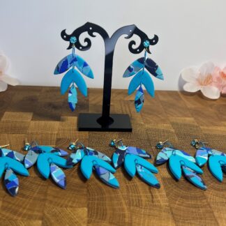 Lístečky blue stone