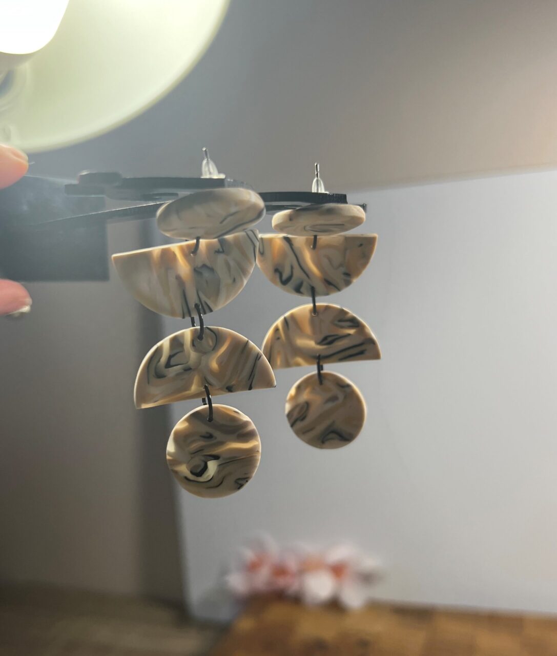 Lodička mirror beige stone - Obrázek 4