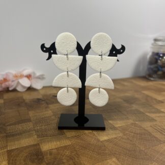 Lodička mirror white