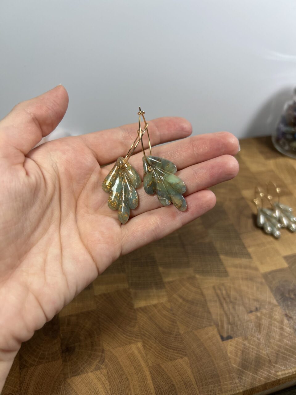 Lístečky zelený křemen - Obrázek 3