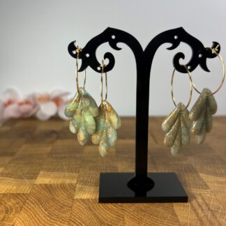 Lístečky zelený křemen