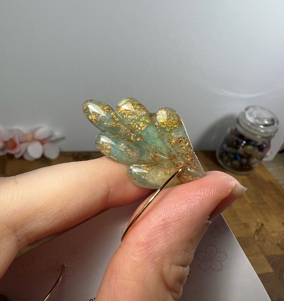 Lístečky zelený křemen - Obrázek 10