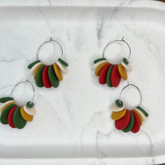 Oval beads christmas