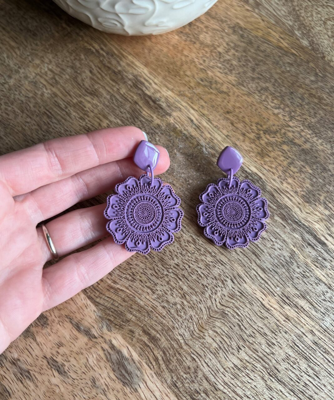 Lila mandala - Obrázek 5