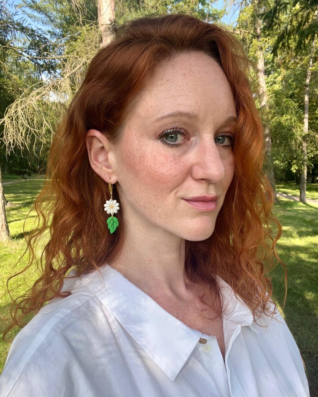 Kopretinka na zlatě - Obrázek 5