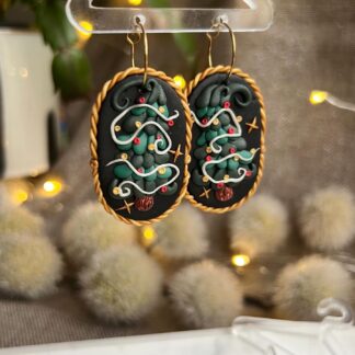 Christmas tree in gold