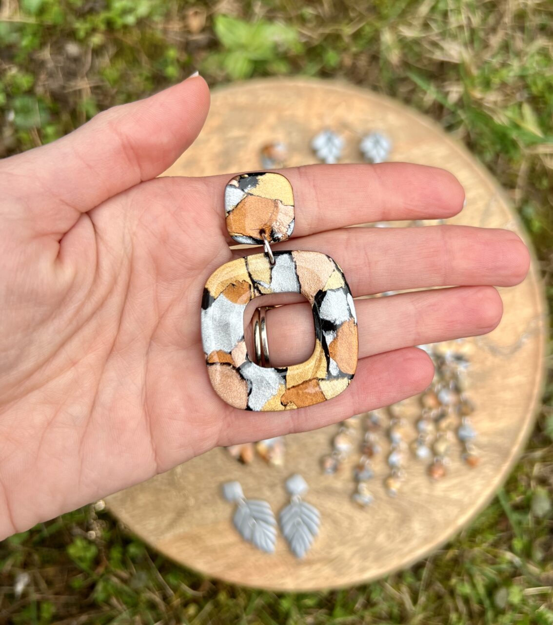 Retro čtverec Golden mix - Obrázek 13