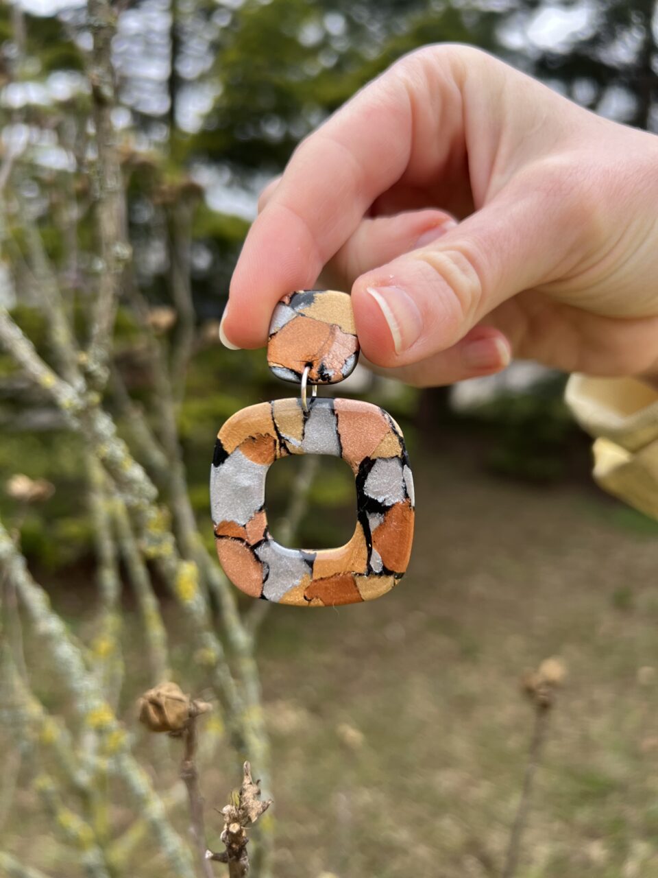 Retro čtverec Golden mix - Obrázek 12