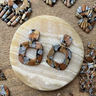 Retro čtverec Golden mix