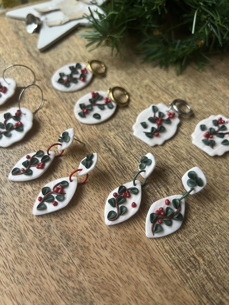 Vánoční jmelí Leticie GREEN - Obrázek 3