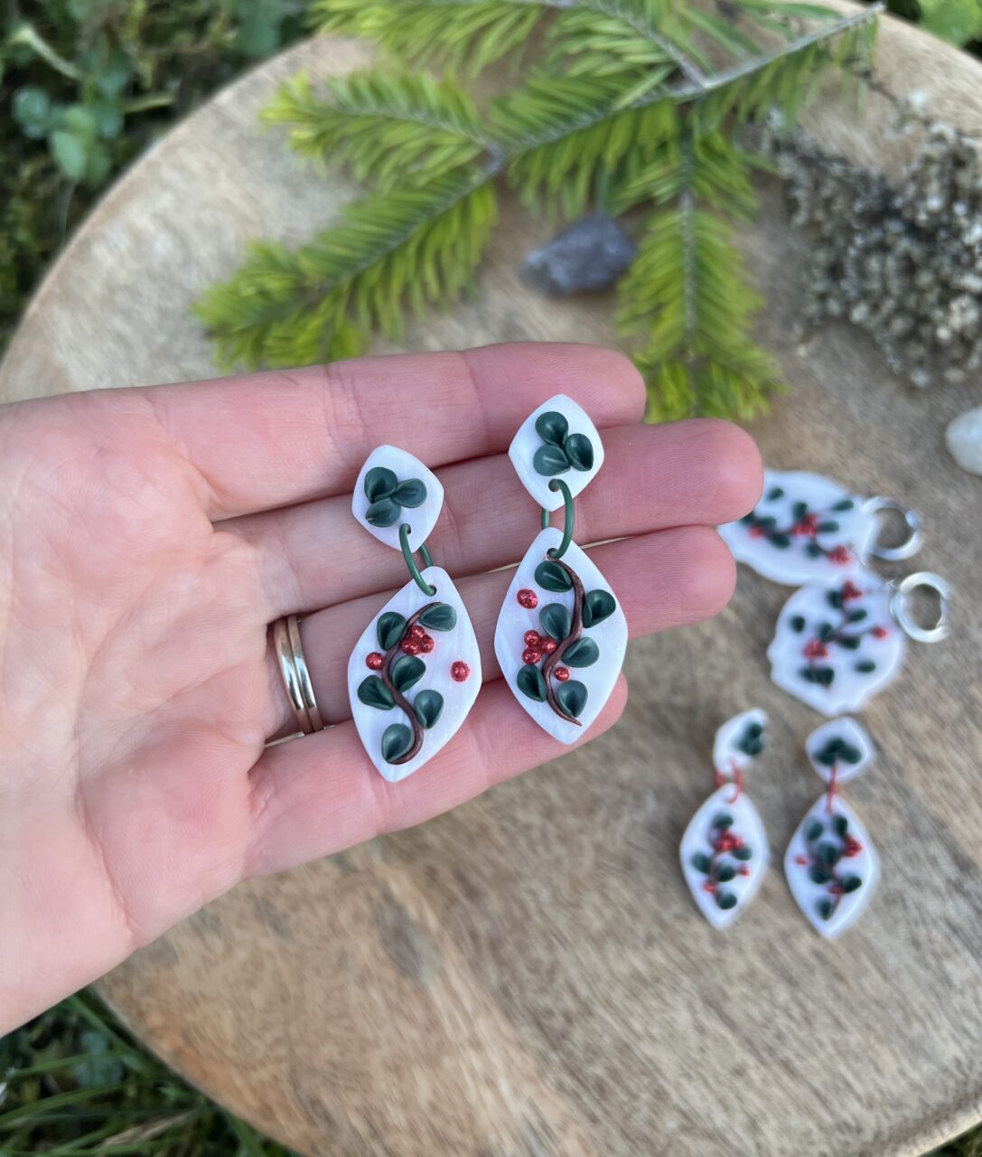 Vánoční jmelí Leticie GREEN