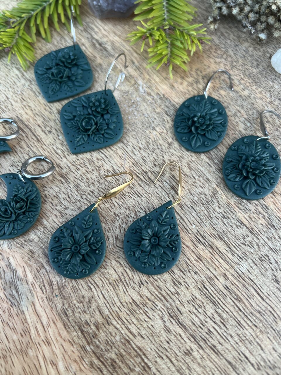 Monochromatic Vánoční zelená kapka - Obrázek 3