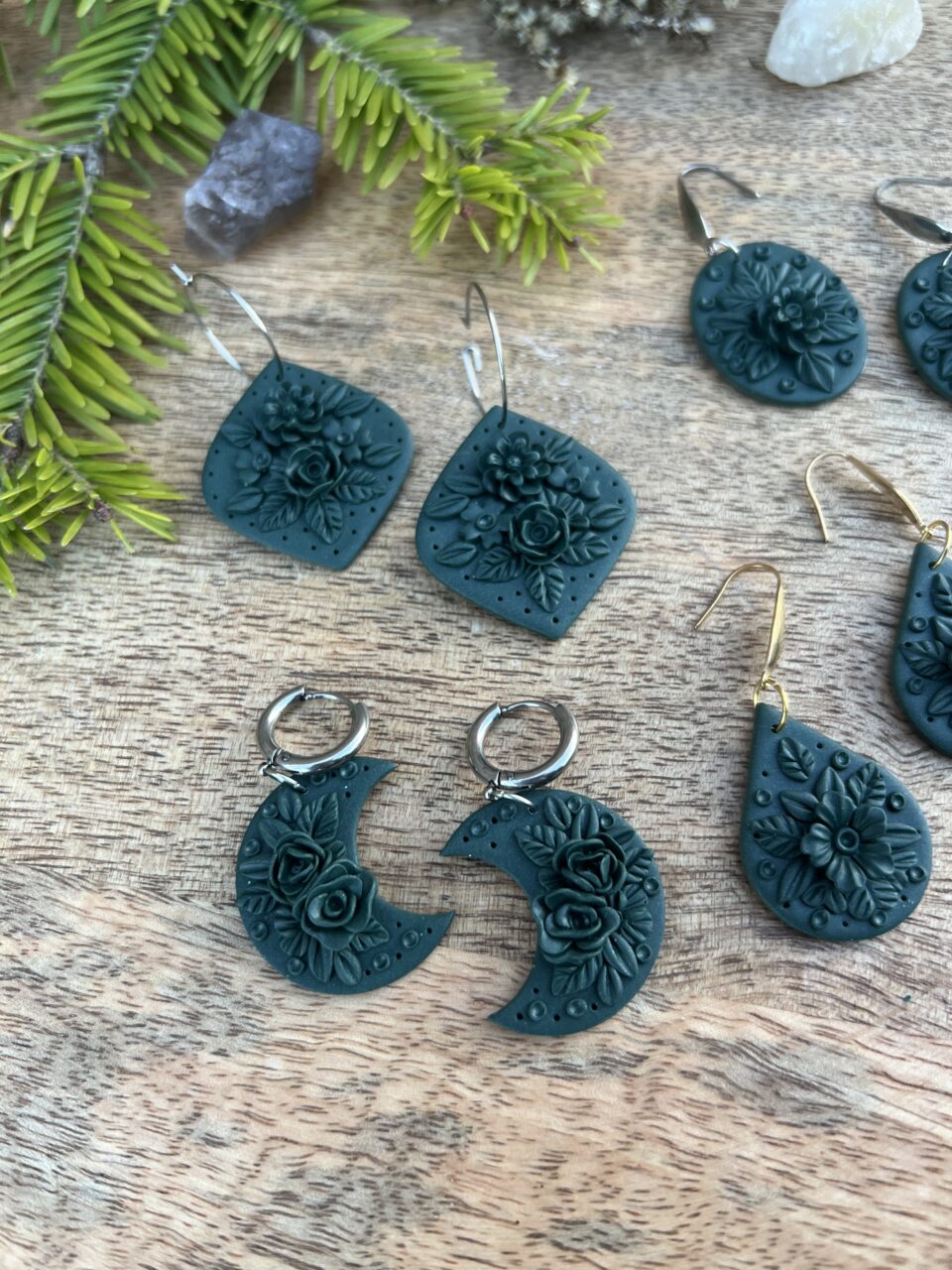 Monochromatic Vánoční zelená kapka - Obrázek 4