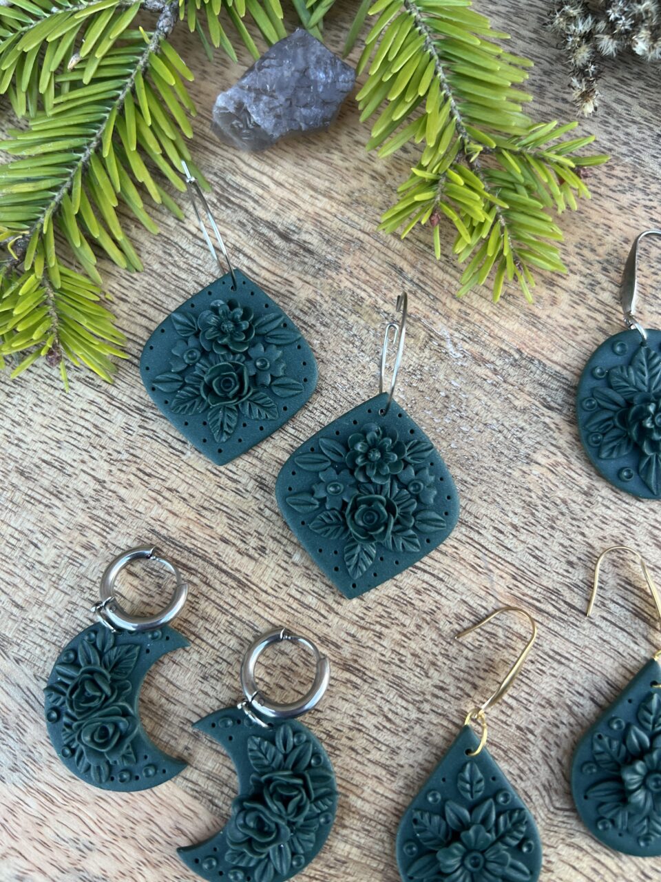 Monochromatic Vánoční zelená kapka - Obrázek 5