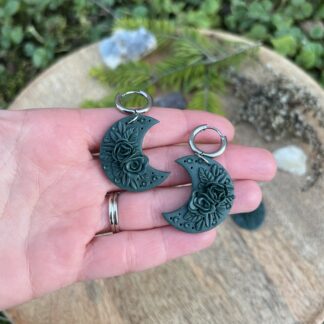 Monochromatic Vánoční zelená moon