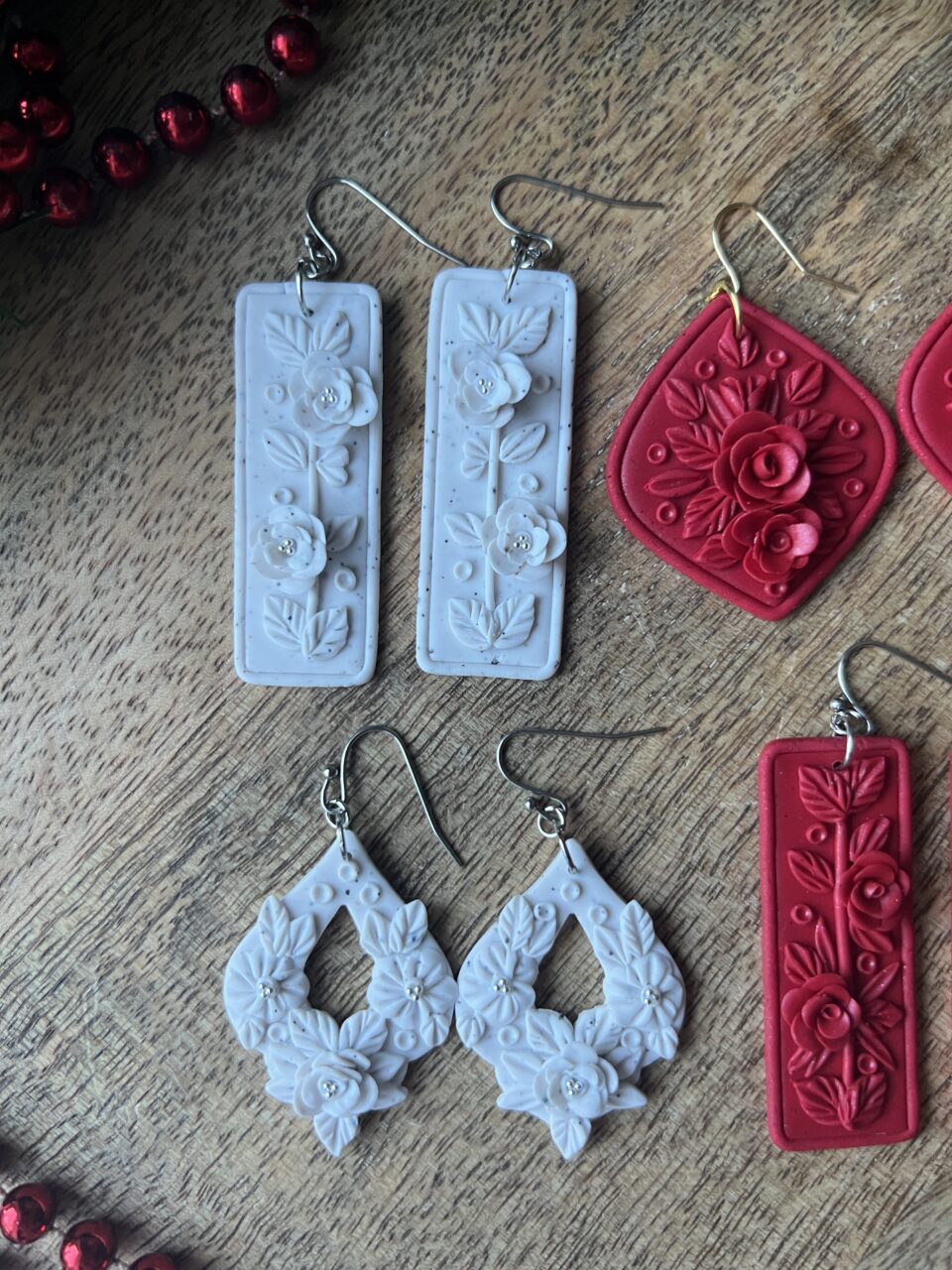 Monochromatic Vánoční béžová kapky - Obrázek 7