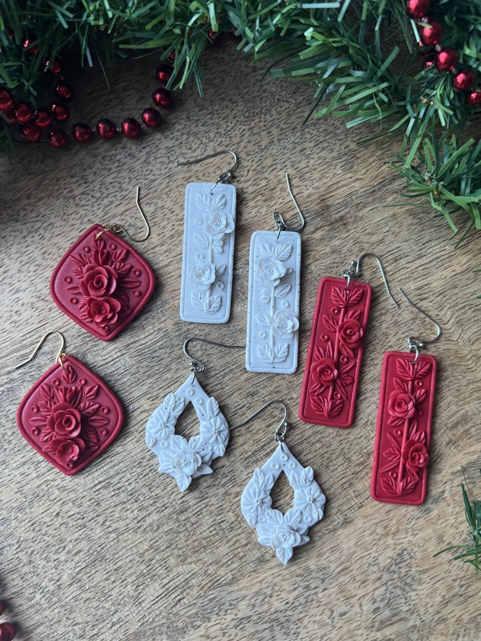 Monochromatic Vánoční béžová kapky - Obrázek 4